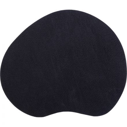 Коврик для мыши  HMP0003 резина+губка+ткань/22х19.5х0.2cm/черный