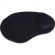 Коврик для мыши  HMP0003 резина+губка+ткань/22х19.5х0.2cm/черный