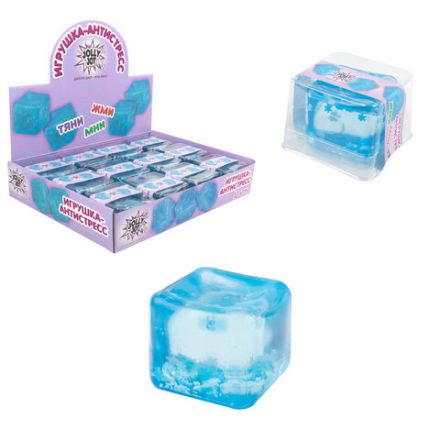 Игрушка-антистресс "КУБИК ЛЬДА", 5 см, дисплей, JOLLY JOT (ДЖОЛЛИ ДЖОТ), 665797 Игрушка-антистресс "КУБИК ЛЬДА", 5 см, дисплей, JOLLY JOT (ДЖОЛЛИ ДЖОТ), 665797