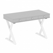 Home Office Стол письменный VR.SP-1-118.M Серый/Белый металл 1180*600*750 Home Office Стол письменный VR.SP-1-118.M Серый/Белый металл 1180*600*750