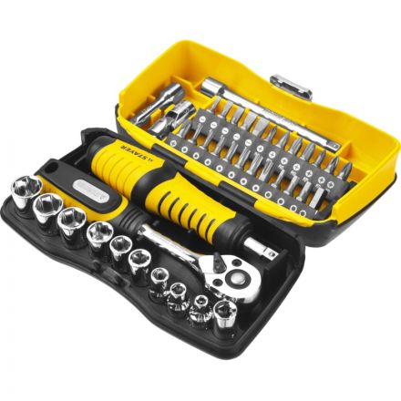 Набор инструмента универсальный STAYER PRO Compact 39, 39 предм