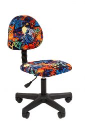 Кресло Chairman Kids 104 Россия ткань CRAZY (чер) Кресло Chairman Kids 104 Россия ткань CRAZY (чер)