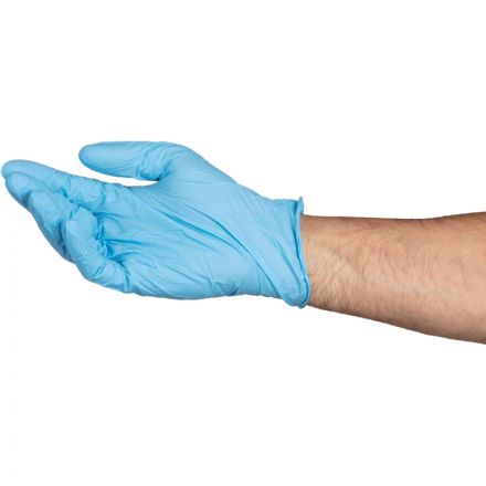 Перчатки нитрил., н/с, н/о,5,5гр./шт,голуб.FOXY (XL)50 пар/уп ШК9032/08720