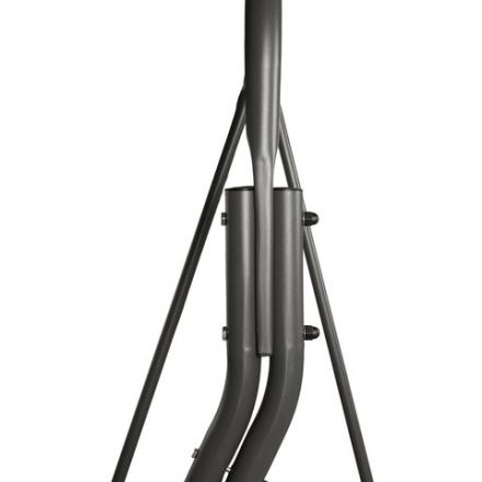 Качели садовые DASWERK (ДАСВЕРК) "COMFORT SC-003", 3 места, Ш170хГ110хВ153 см, мягкое сиденье, кофейный, 680052