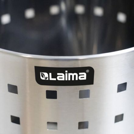 Урна-корзина для мусора 12 литров "Bionic", МАТОВАЯ, перфорированная, LAIMA, 232268 Урна-корзина для мусора 12 литров "Bionic", МАТОВАЯ, перфорированная, LAIMA, 232268