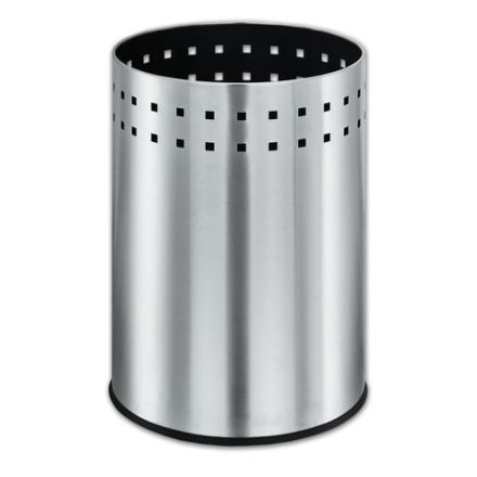 Урна-корзина для мусора 12 литров "Bionic", МАТОВАЯ, перфорированная, LAIMA, 232268 Урна-корзина для мусора 12 литров "Bionic", МАТОВАЯ, перфорированная, LAIMA, 232268