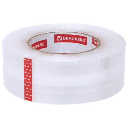 Клейкая лента упаковочная 48 мм х 200 м, прозрачная, толщина 45 микрон, BRAUBERG ORIGINAL, 440177 Клейкая лента упаковочная 48 мм х 200 м, прозрачная, толщина 45 микрон, BRAUBERG ORIGINAL, 440177