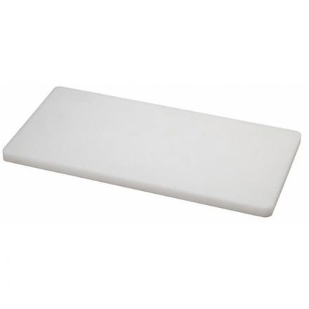 Доска разделочная п/п 450x300x12 мм. белая MG /1/10/ ТП, (45261)