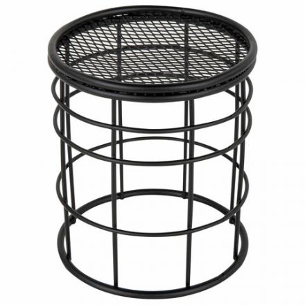 Органайзер-стаканчик для косметики и мелочей MONTE VITA (МОНТЕ ВИТА), металлический, 100х90 мм, черный, 272487