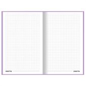 Блокнот А5 (134х206 мм), 80 л., твёрдый, клетка, STAFF, "Мрамор", 114415