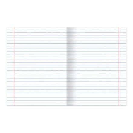 Тетрадь 12 л. BRAUBERG "ЭКО", линия, обложка картон 170 г/м2, ПАСТЕЛЬНАЯ С УГОЛКОМ, 104507