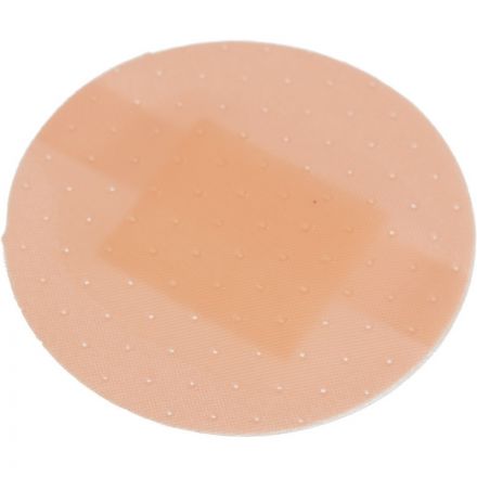 Перевяз. ср-ва Лейкопластырь бакт. 2,2см круг полимер. телес.1000шт/упLEIKO