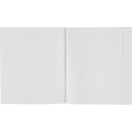 Тетрадь общая А5,48л,кл,скоб,офсет-2 Attache Ice зелен/синий