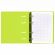 Тетрадь на кольцах А5 175х220 мм, 120 л., пластик, с резинкой, BRAUBERG, Салатовый, 404619