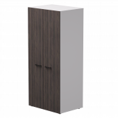 Гардероб глубокий Everprof EVO 800х602x1835 Белый/Дуб Пасадена