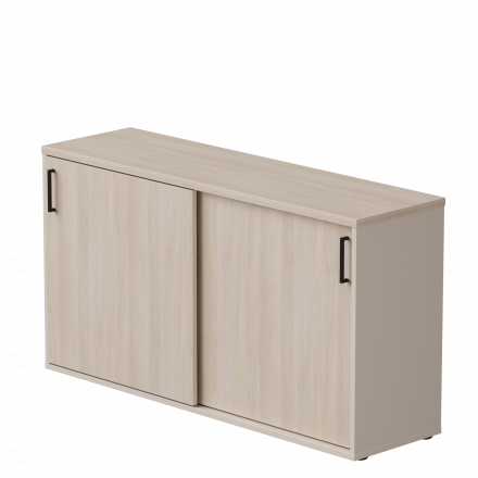 Шкаф-купе низкий Everprof EVO 1374х385х755 Кашемир/Дуб Соната