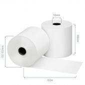 Чековая лента из термобумаги Promega jet 80 мм (диаметр 60-62 мм, намотка 60 м, втулка 18 мм, 6 штук в упаковке)