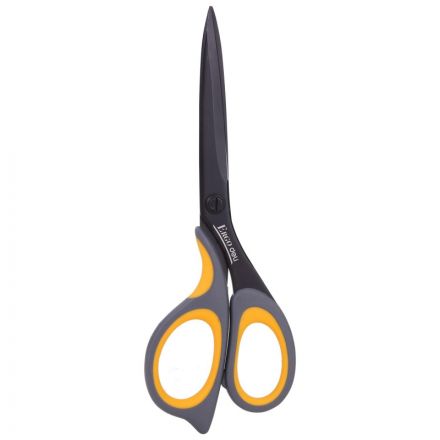 Ножницы Deli E77757 Ergo универс 210мм ручки с резин вставкой сталь серый Ножницы Deli E77757 Ergo универс 210мм ручки с резин вставкой сталь серый