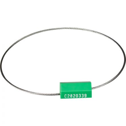 Пломба тросовая номерная 300 мм 10 (штук в упаковке)