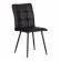 Стул обеденный Bari LT, экокожа, черная, 41х55х89 см