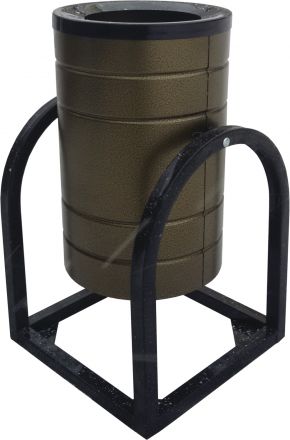 Урна уличная 320х370х550 бронзовая Урна уличная 320х370х550 бронзовая