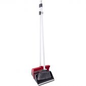 Комплект для уборки совок с щеткой для пола A-VM красный KAF300-R