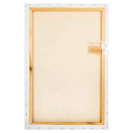 Холст на подрамнике BRAUBERG ART DEBUT, 40х60см, 280 г/м2, грунт, 100% хлопок, мелкое зерно, 191644