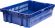 Ящик хлебный 600х400х152,5 синий вес 1,3 кг.