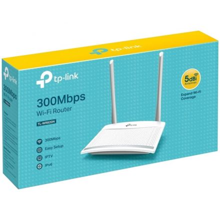 Маршрутизатор TP-Link TL-WR820N бел/сер Маршрутизатор TP-Link TL-WR820N бел/сер
