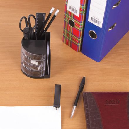 Канцелярский набор STAFF "Веер", 13 предметов, в форме веера, невращающаяся конструкция, 230744 Канцелярский набор STAFF "Веер", 13 предметов, в форме веера, невращающаяся конструкция, 230744