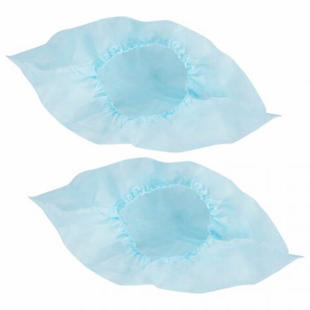Бахилы из спанбонда низкие КОМПЛЕКТ 80 штук (40 пар), 25 г/м2 ГЕКСА, голубые Бахилы из спанбонда низкие КОМПЛЕКТ 80 штук (40 пар), 25 г/м2 ГЕКСА, голубые