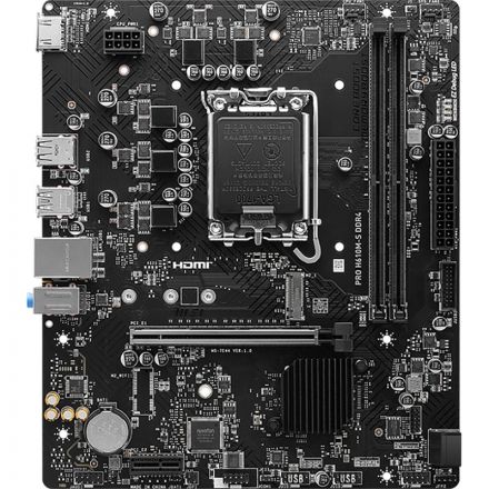 Материнская плата MSI PRO H610M-S DDR4, intel H610, s1700,2xDDR4,mATX