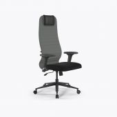 Кресло Sit 8 B1-10D - UMF(X1) /Uh02/Wh00/D02P(M09.B11.G19.W02) Тем.серый-Черный