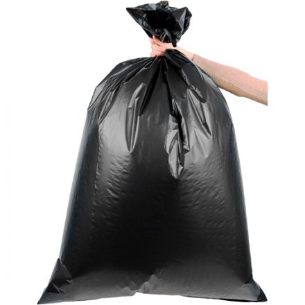 Мешки для мусора ПВД 240л 22мкм 10шт/рул черные 100х120