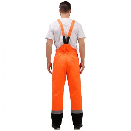 Костюм летний муж. лд01-КПК оранж./черн. (р.44-46) 170-176