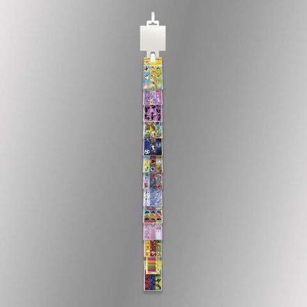 Стриплента на 13 замков, 980х50 мм, с топпером, толщина 0,5 мм, полипропилен, NoName, 504887