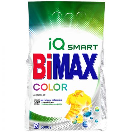 Порошок для машинной стирки BiMax "Color", 6кг Порошок для машинной стирки BiMax "Color", 6кг