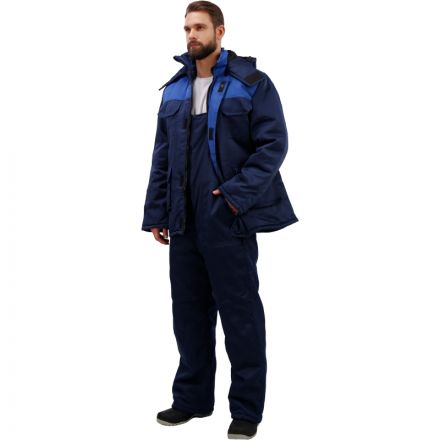 Костюм рабочий зимний з12-КПК син/вас (60-62)170-176