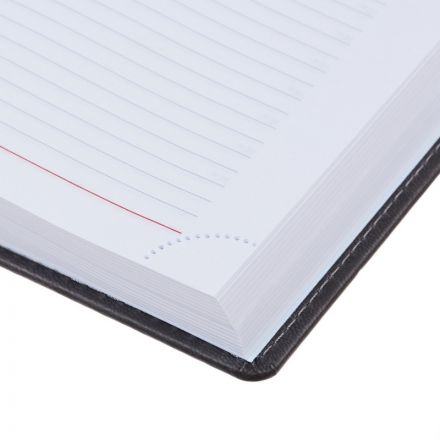 Ежедневник недатированный Attache Сиам искусственная кожа А5 176 листов серый (143x210 мм)