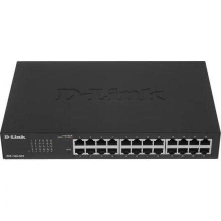 Коммутатор D-Link DGS-1100-24V2/A2A L2 24 порта 10/100/1000Base-T настр