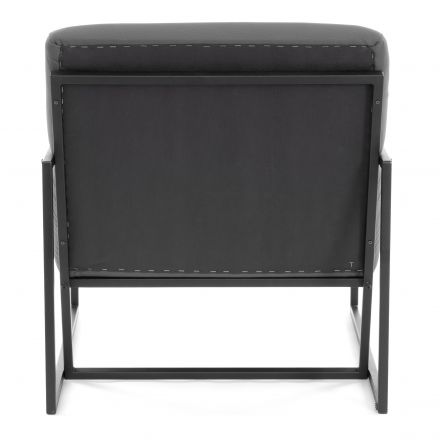 Кресло Charli LUX/Чарли Люкс экокожа , Sharp Графит, 70х80х82 см