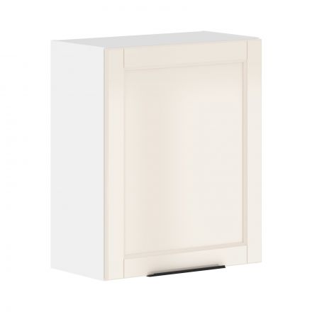 Шкаф навесной с полкой MHP 6072.1C Бежевая эмаль/Белый 600х320х720 SICILIA