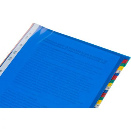 Разделитель листов Attache Selection А4+ пластиковый 31 лист (цифровой)