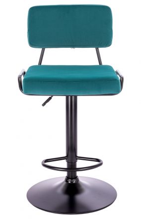 Стул барный Everprof Bit Ткань Изумруд