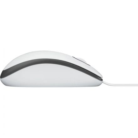 Мышь компьютерная Logitech проводн.  M100 Corded WHITE 910-006764
