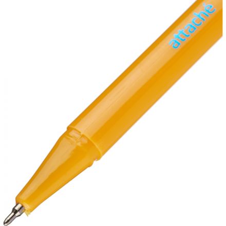 Ручка шариковая неавтомат. Attache Economy Trinity оран.к.син0.5мм