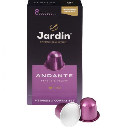 Капсулы для кофемашин Jardin Andante (10 штук в упаковке)