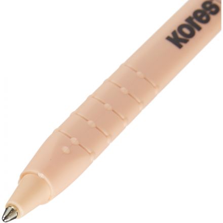 Ручка шариковая неавтоматическая Kores 6 цв,масл,синие 6шт/уп 37066 Ручка шариковая неавтоматическая Kores 6 цв,масл,синие 6шт/уп 37066