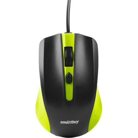 Мышь компьютерная Smartbuy ONE 352 проводная зелено-черная (SBM-352-GK)/100