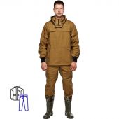 Костюм летний противоэнцефалитный КБР тк.Палатка хаки 48-50/170-176
